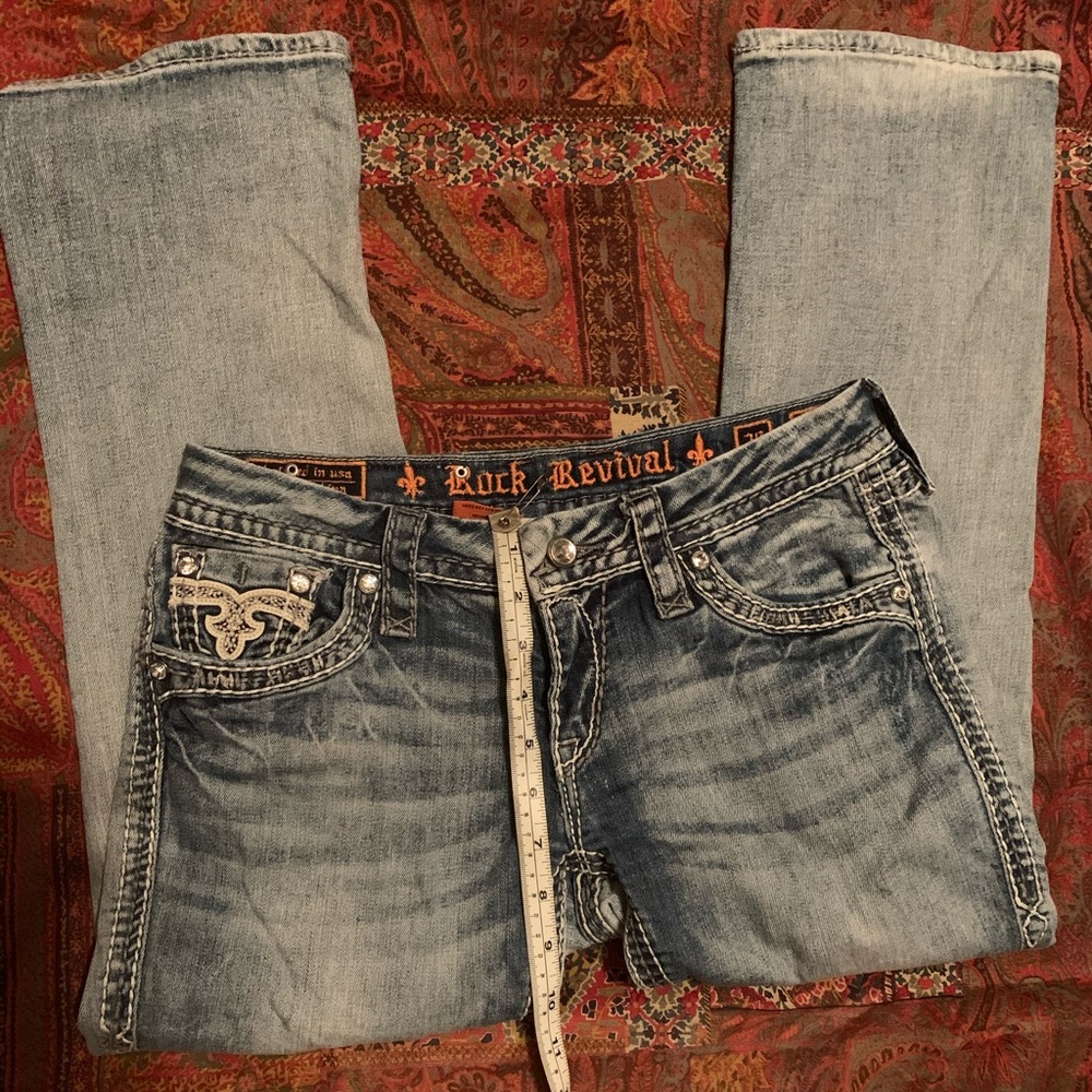 Rock Revival Ella Capri Pants 28